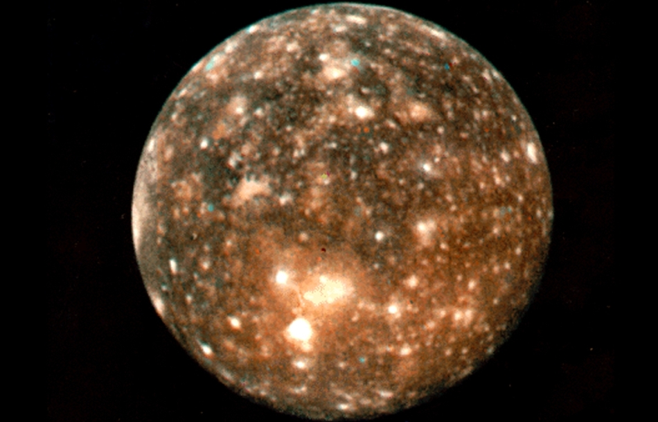 Спутник Юпитера Каллисто