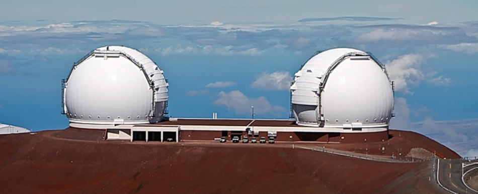 Телескопы Кек-1 и Кек-2 на Гавайских островах